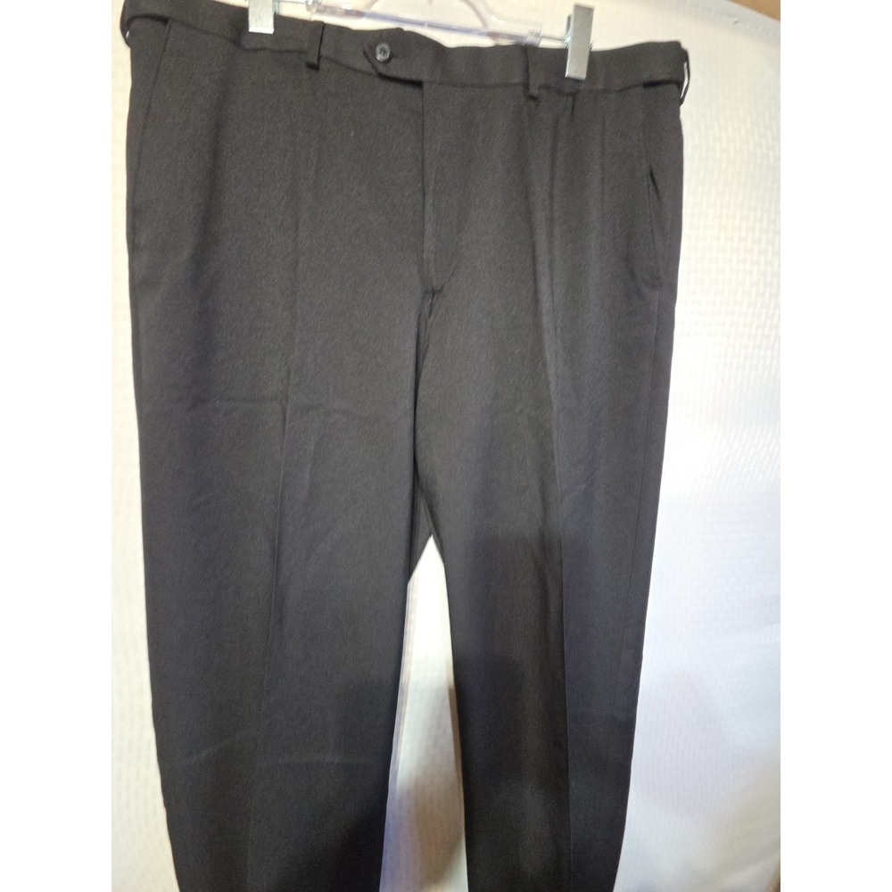 Croft & Barrow Mens 40/36 Classic Fit Dress Pants Black NWT Stretch Inside‎